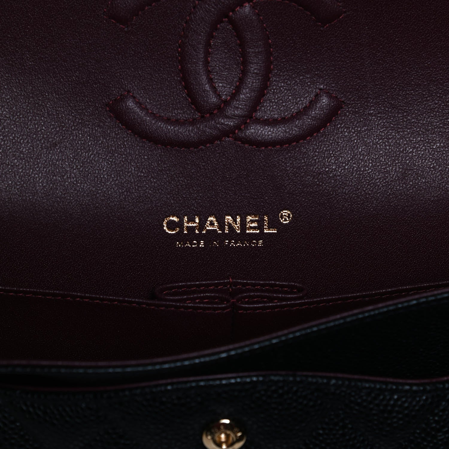 Chanel Caviar Quilted Medium Double Flap Black 5 of 13