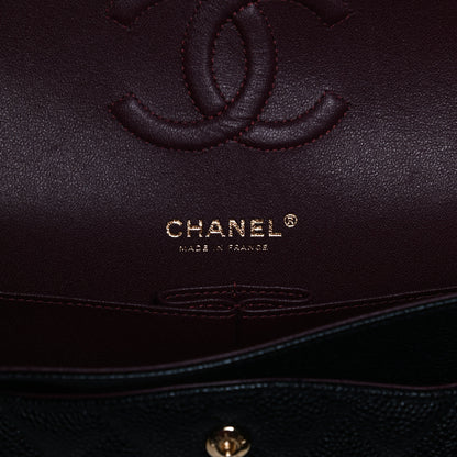 Chanel Caviar Quilted Medium Double Flap Black 5 of 13