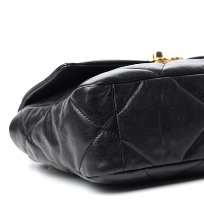 Chanel Lambskin Quilted Medium Chanel 19 Flap Black 6 of 10