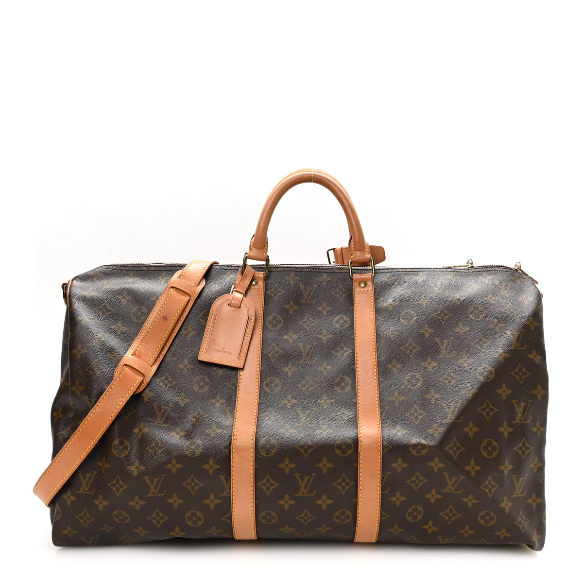 Louis Vuitton Monogram Keepall Bandouliere 55 1 of 10