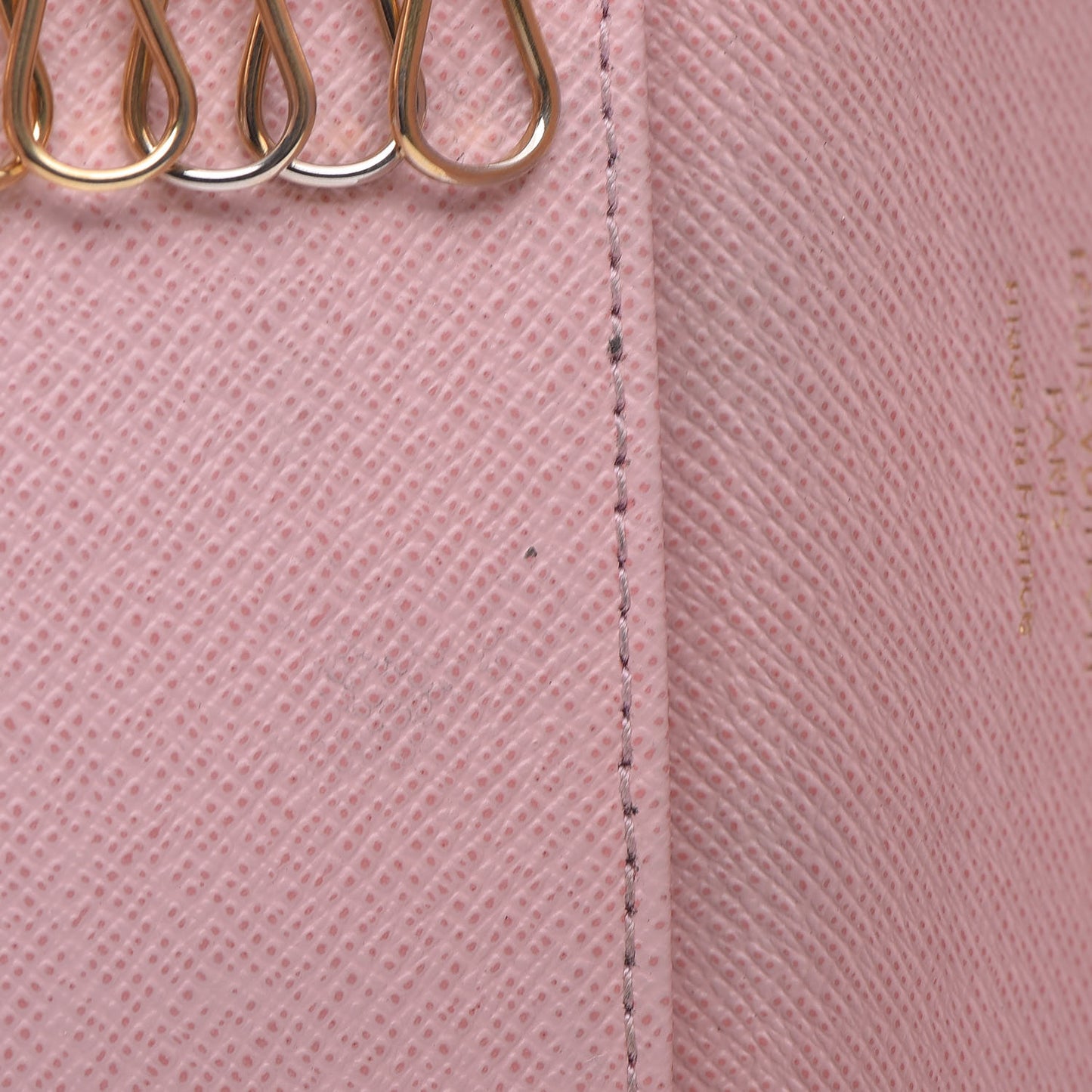 Monogram Multicles 6 Key Holder Rose Ballerine
