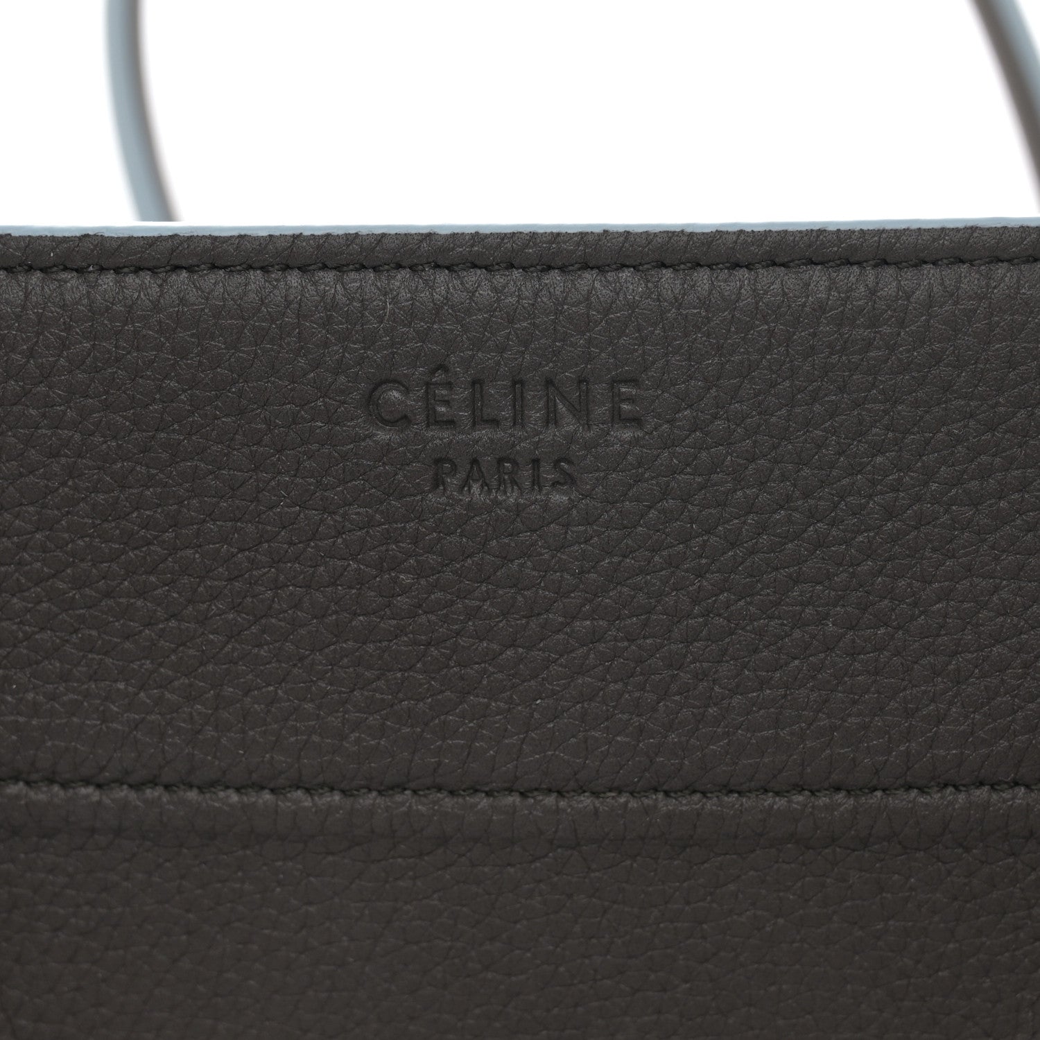 Celine Baby Grained Calfskin Medium Phantom Luggage Anthracite 6 of 11