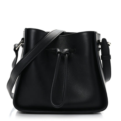 3.1 Phillip Lim Smooth Calfskin Mini Soleil Bucket Bag Black 1 of 8