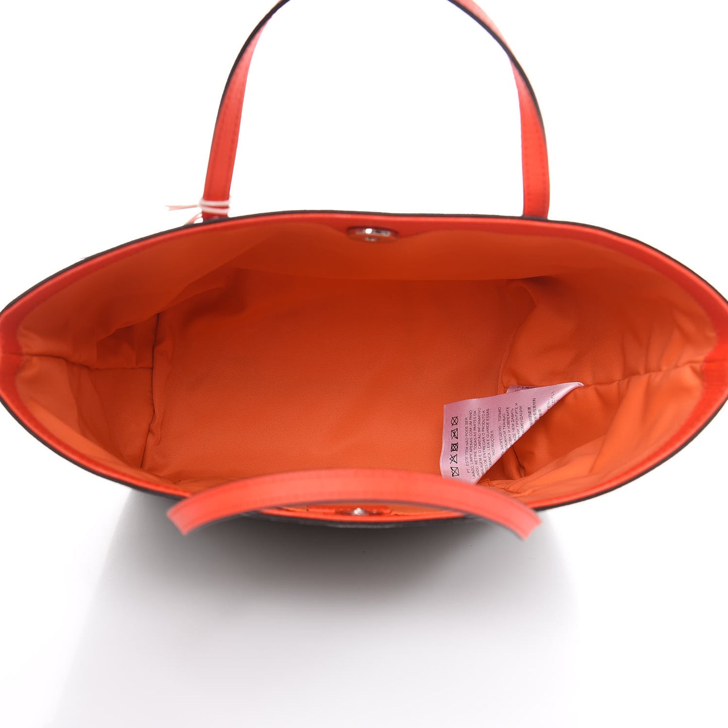 GG Supreme Monogram Kids Rocket Cat Tote Rose Orange
