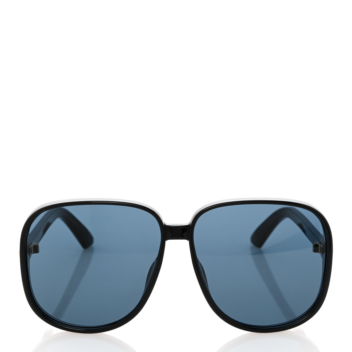 Christian Dior Transparent Acetate D-Doll Sunglasses Black 2 of 8