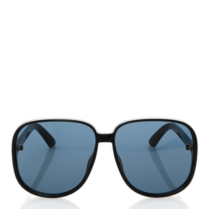 Christian Dior Transparent Acetate D-Doll Sunglasses Black 2 of 8