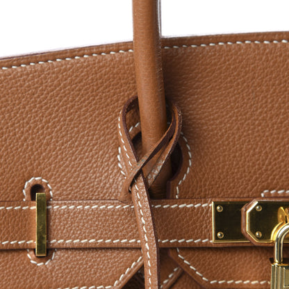 Hermes Togo Birkin 35 Gold 13 of 21