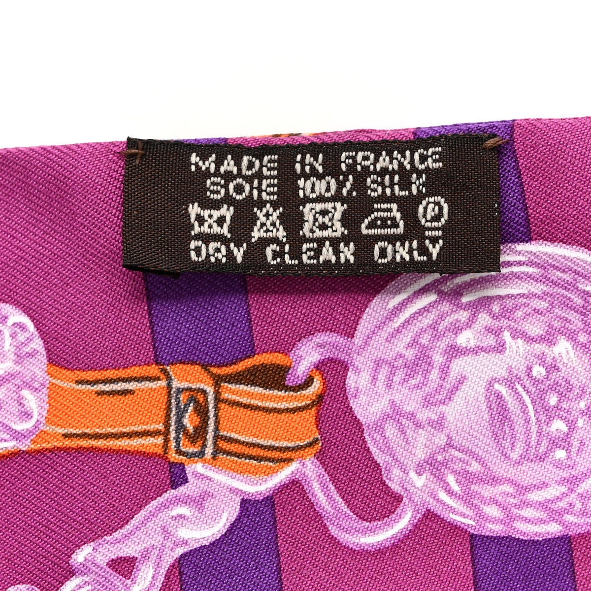 Silk Brides De Gala Bayaderes Twilly Fuchsia Violet Orange