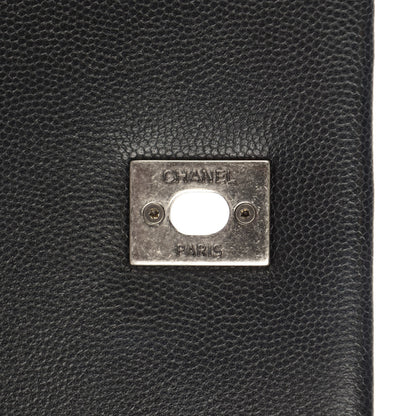 Chanel Caviar Quilted Small Coco Handle Flap Black 6 of 8