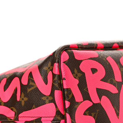 Louis Vuitton Monogram Graffiti Neverfull GM Fuchsia 9 of 22