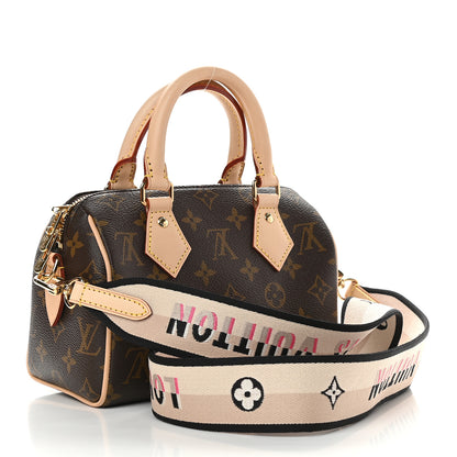 Louis Vuitton Monogram Speedy Bandouliere 20 Black 3 of 8