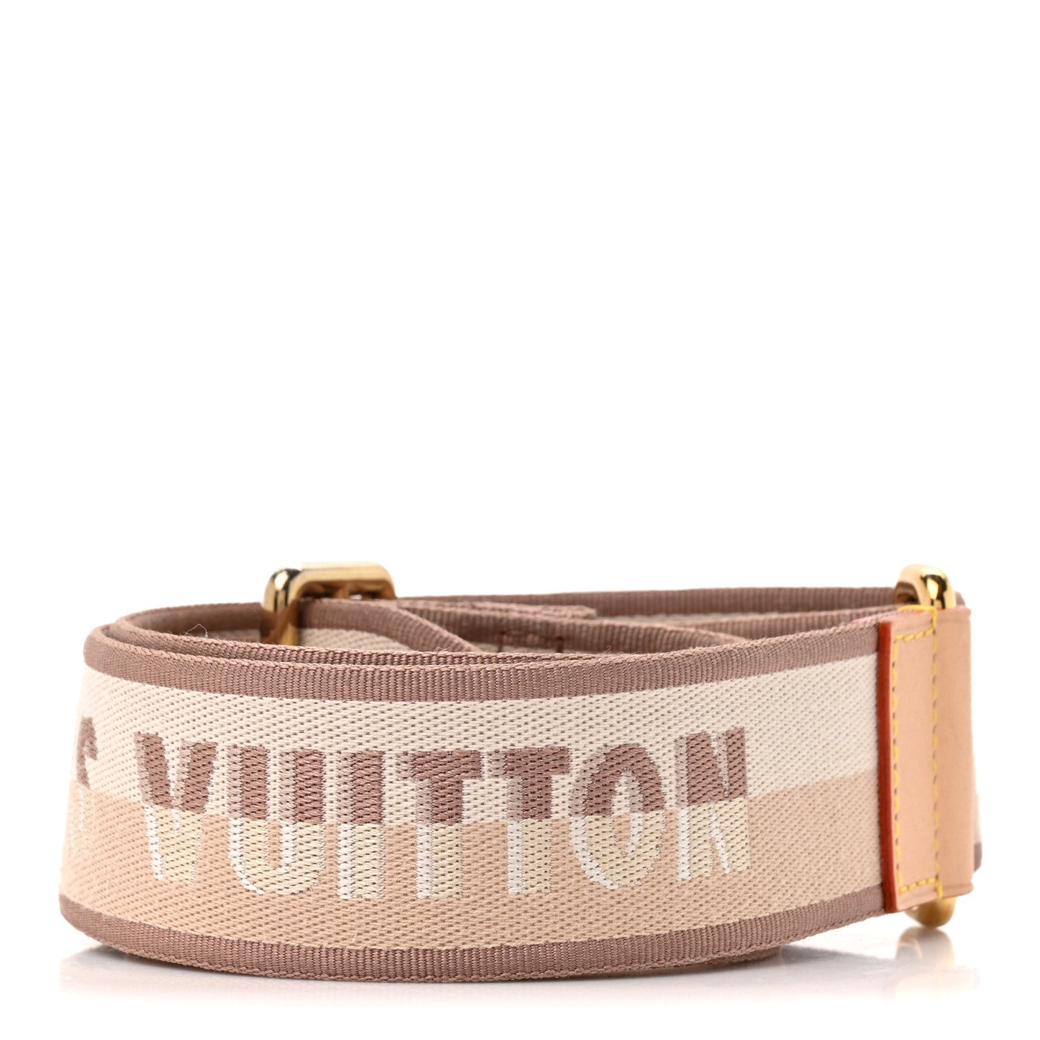 Louis Vuitton Jacquard Speedy Bandouliere 20 Shoulder Strap Beige 2 of 3