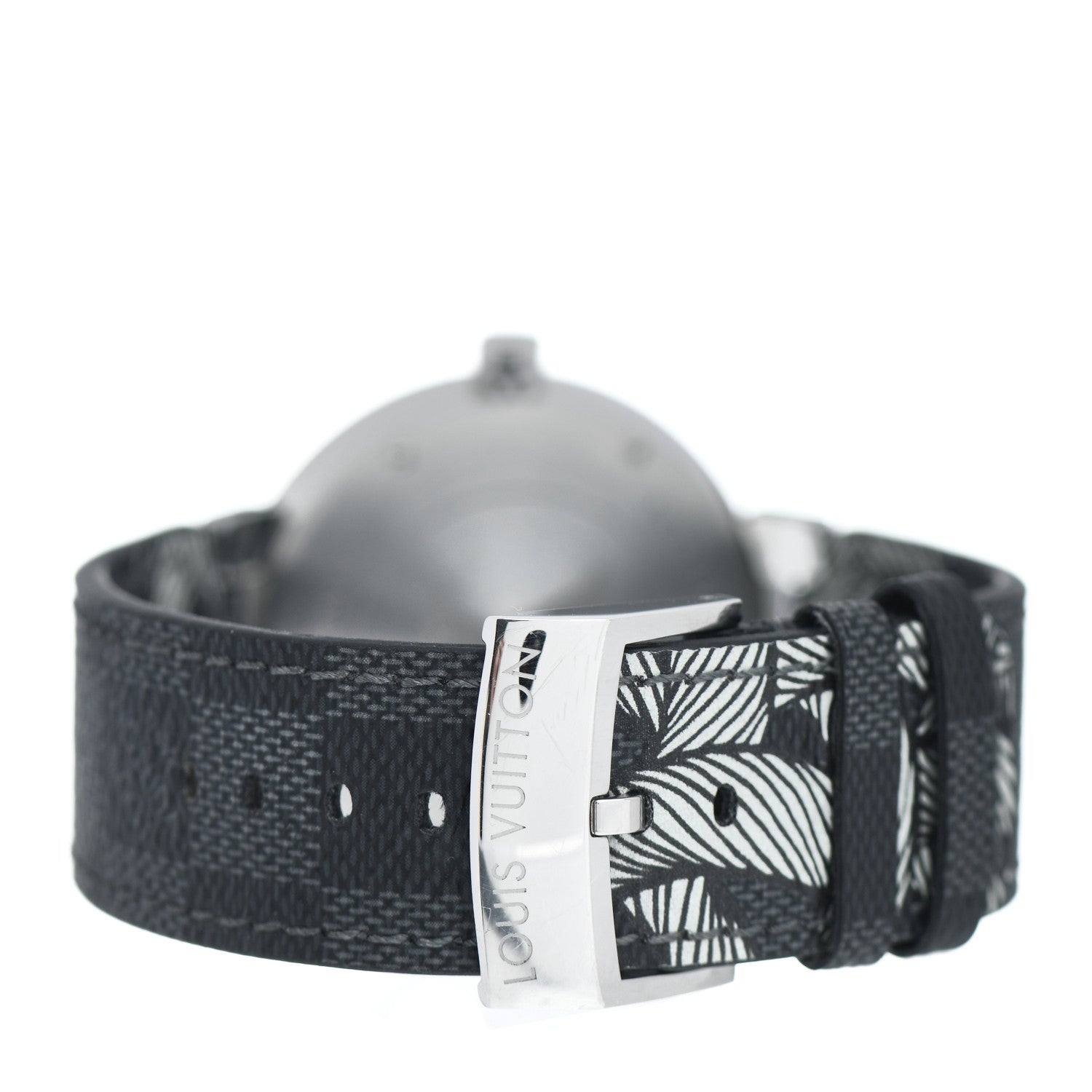 Louis Vuitton Stainless Steel Damier Graphite 39mm Rope Quartz Watch 3 of 5
