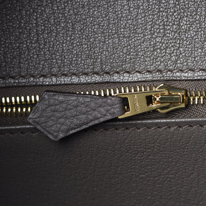 Hermes Togo Birkin 35 Etain 28 of 37