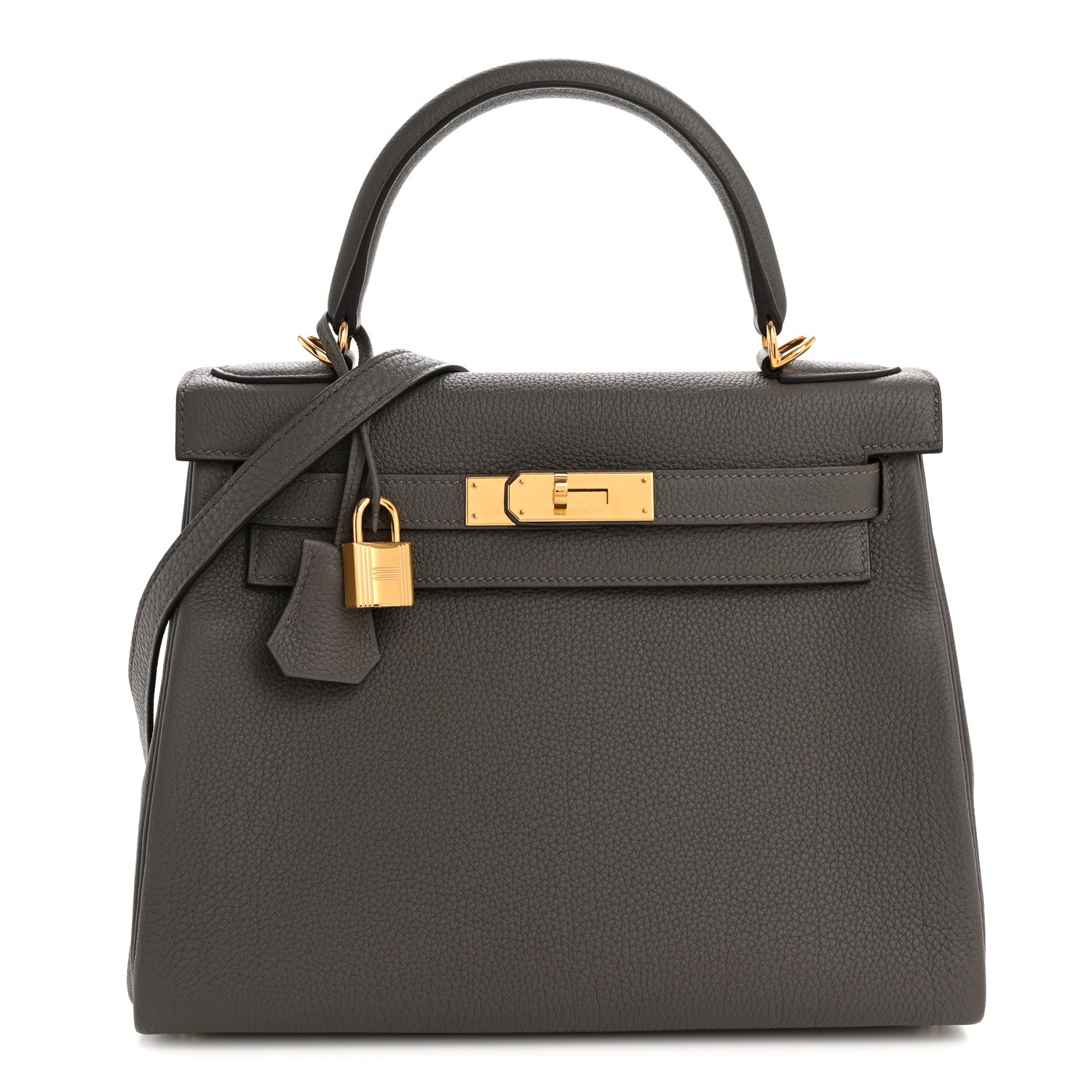 Hermes Togo Kelly Retourne 28 Etain 1 of 13