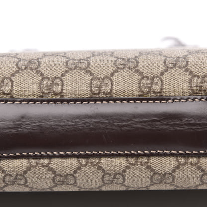Gucci GG Supreme Monogram Interlocking G Large Garment Hard Case Travel Bag 8 of 13
