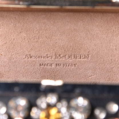 Alexander McQueen Crystal Jeweled Knuckle Duster Box Clutch Multicolor 5 of 5
