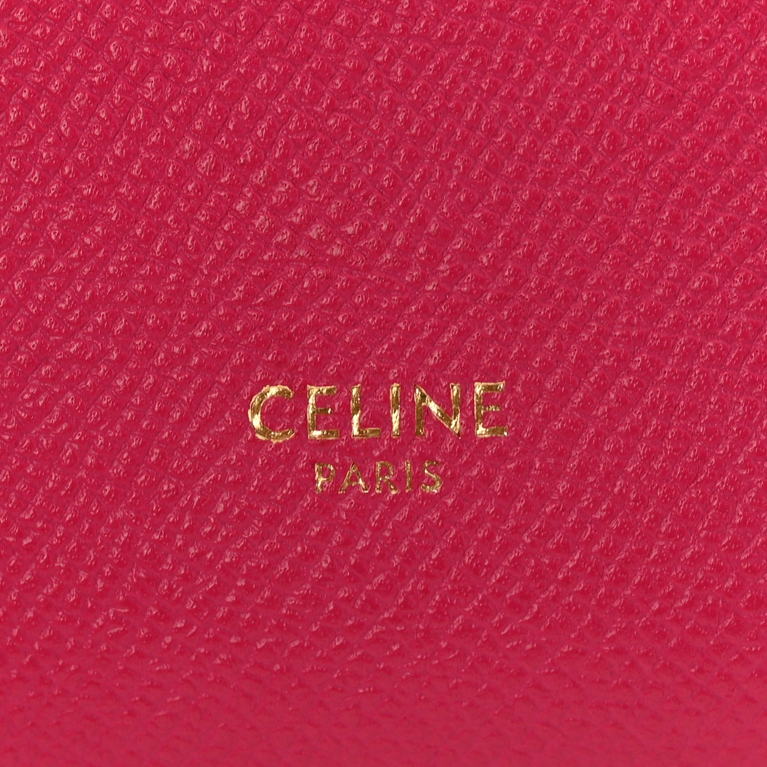 Celine Grained Calfskin Nano Belt Bag Raspberry 6 of 10