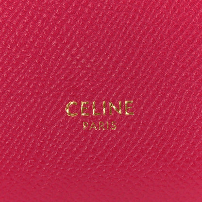 Celine Grained Calfskin Nano Belt Bag Raspberry 6 of 10