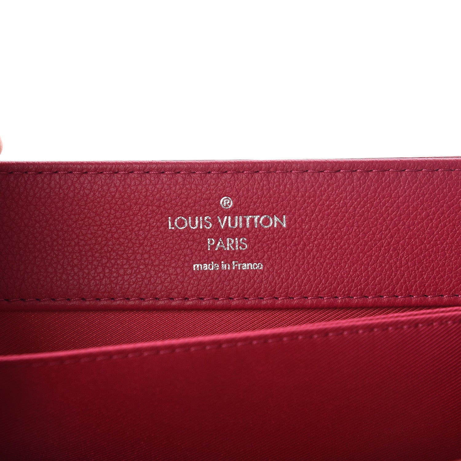 Louis Vuitton Calfskin Lockme II Top Handle Grenat Dahlia 7 of 10