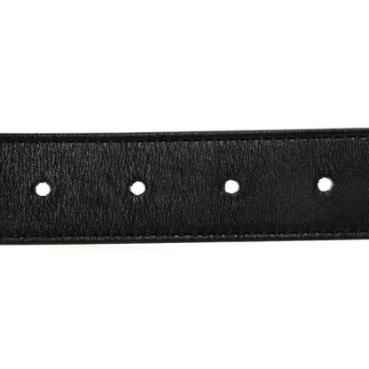 Gucci Calfskin Double G 30mm Belt 80 32 Black 3 of 7