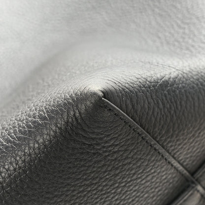 The Row Grained Calfskin Medium N/S Park Tote Black 9 of 10