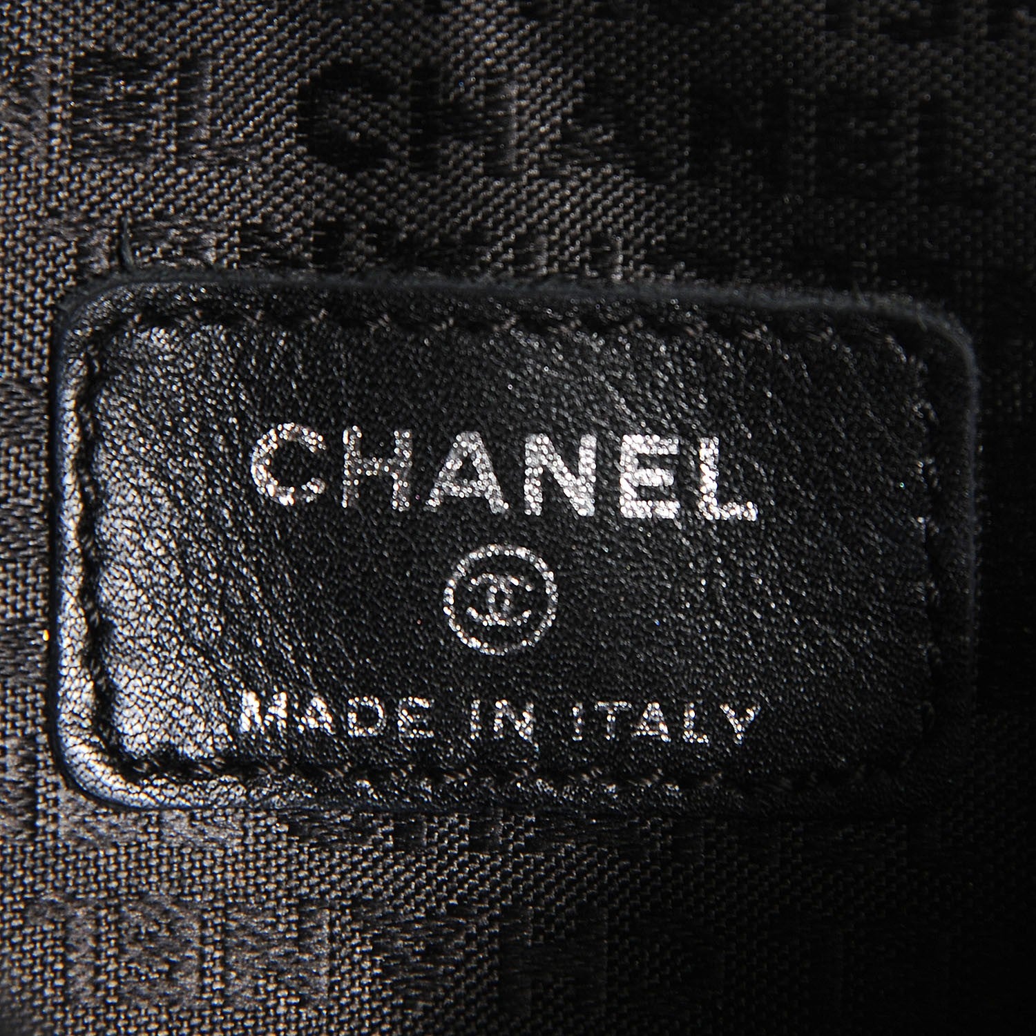 Chanel Lambskin Precious Symbols Pochette Black 6 of 7