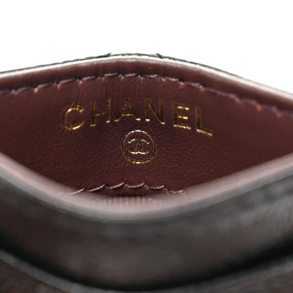 Chanel Caviar Quilted Card Holder Black 7 of 9