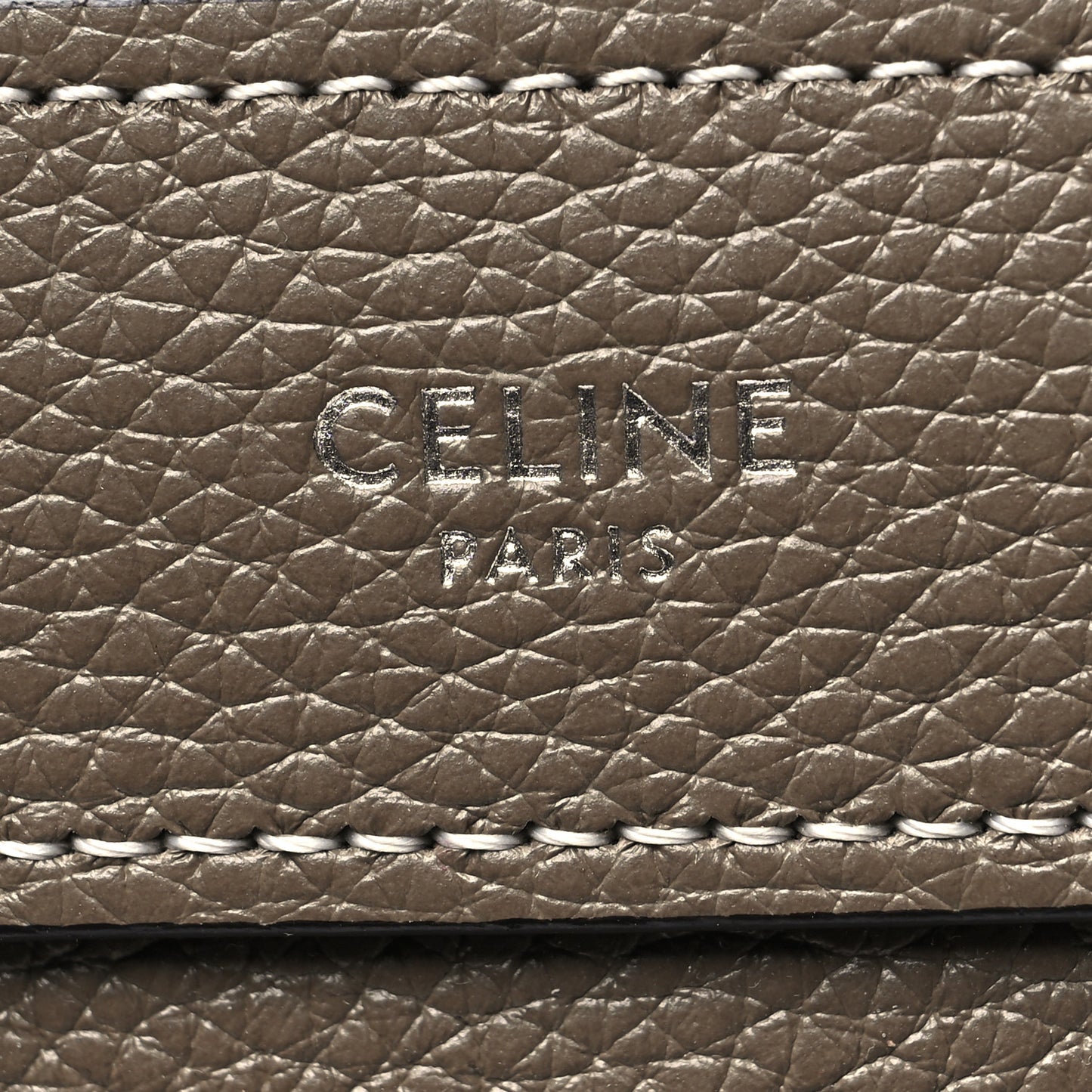 Drummed Calfskin Nano Luggage Souris