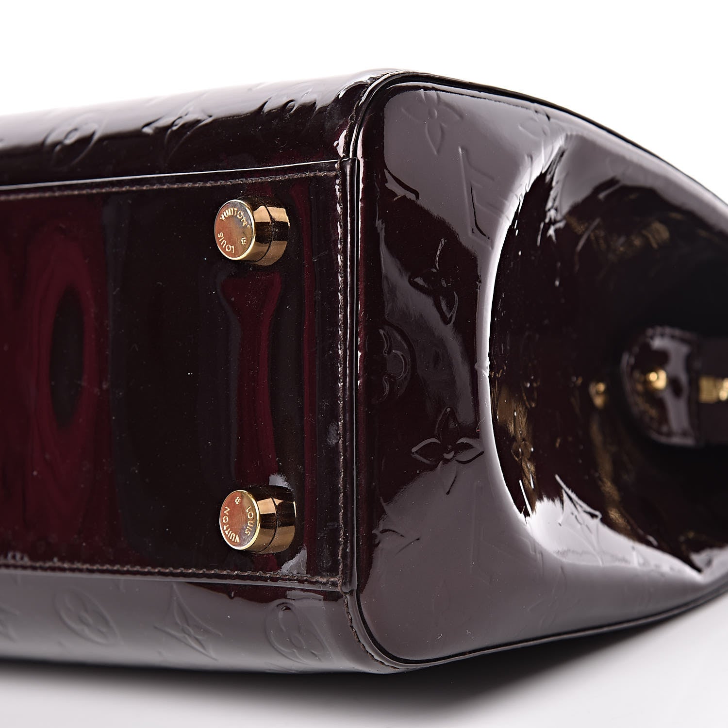 Louis Vuitton Vernis Brea GM Amarante 7 of 10