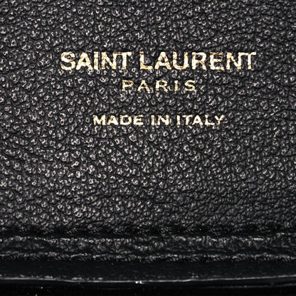 Saint Laurent Calfskin Large Shopping Tote Black 6 of 16