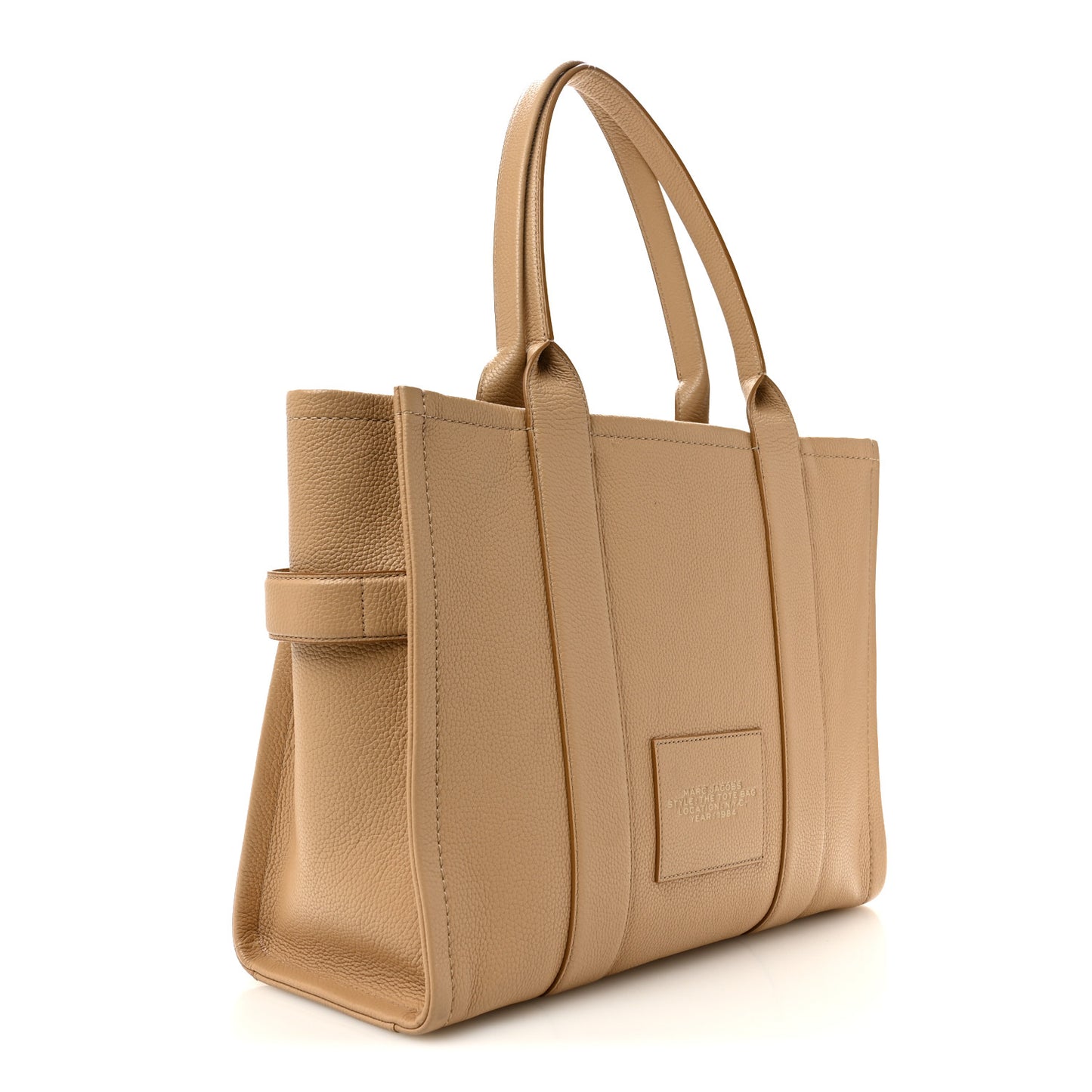 Grained Calfskin Large The Tote Bag Camel