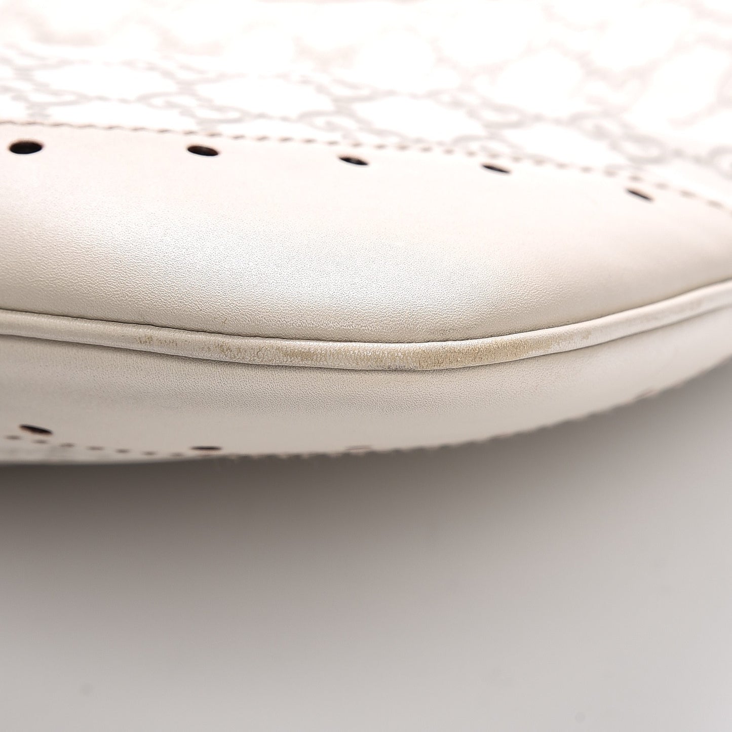 Guccissima Punch Hobo Off White