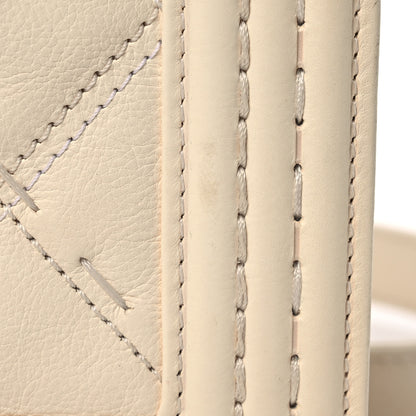 Chanel Calfskin Double Stitch Medium Boy Flap White 11 of 13