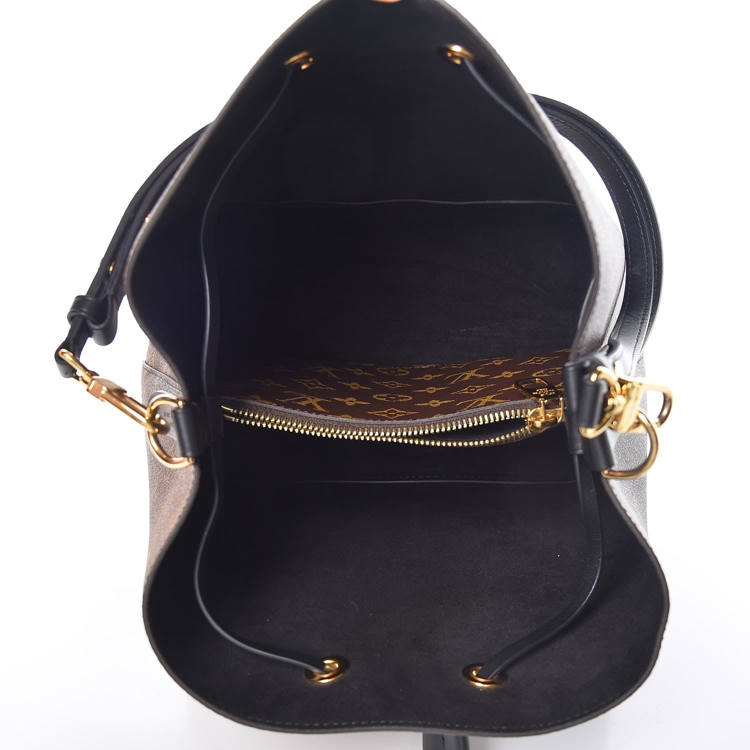 Louis Vuitton Monogram Neonoe MM Black 5 of 8