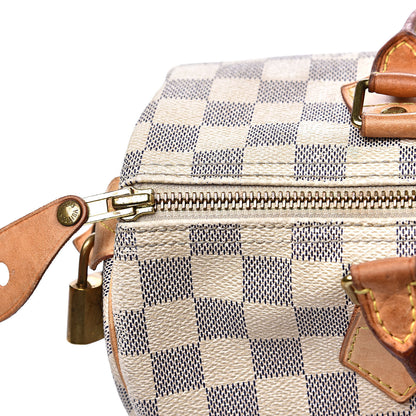 Louis Vuitton Damier Azur Speedy 30 14 of 23
