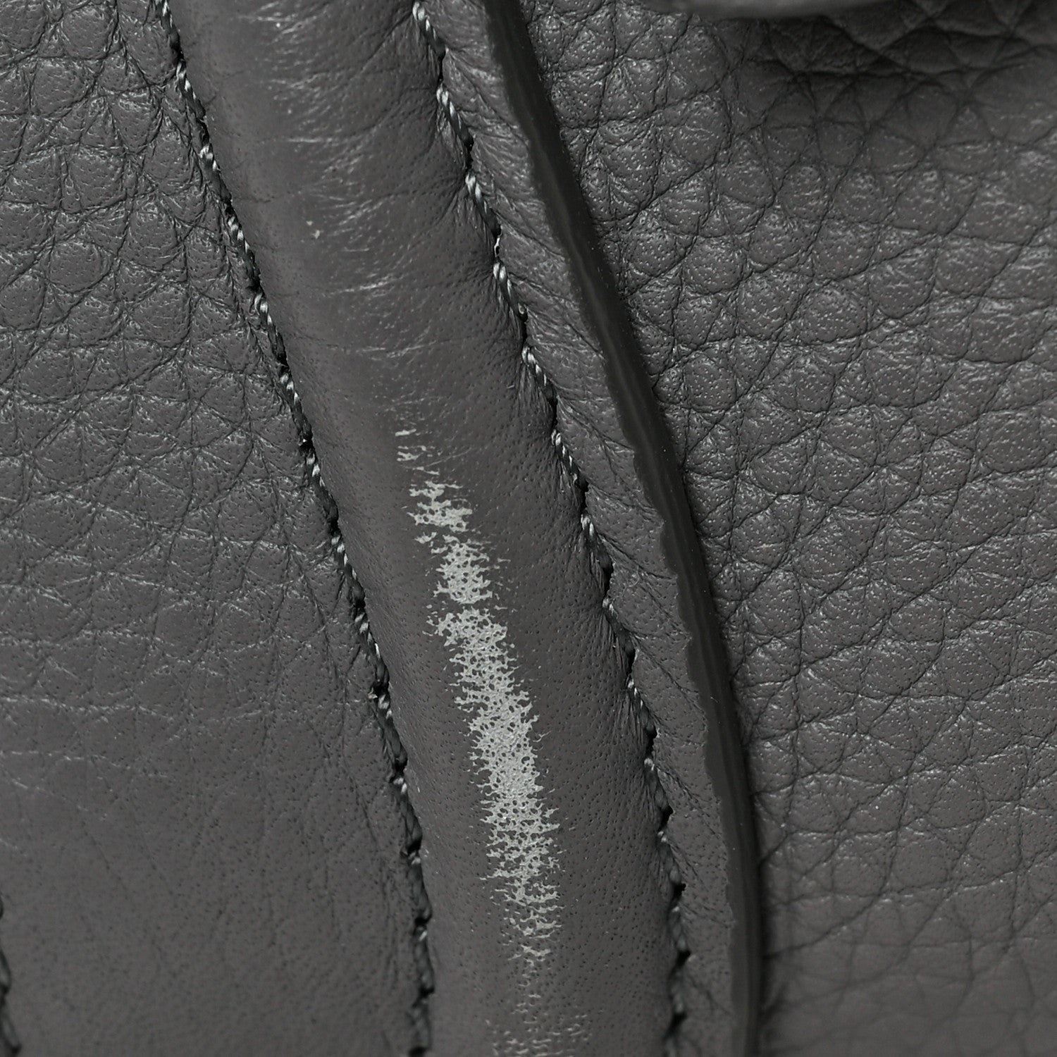 Celine Baby Drummed Calfskin Nano Luggage Kohl 9 of 11