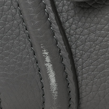 Celine Baby Drummed Calfskin Nano Luggage Kohl 9 of 11