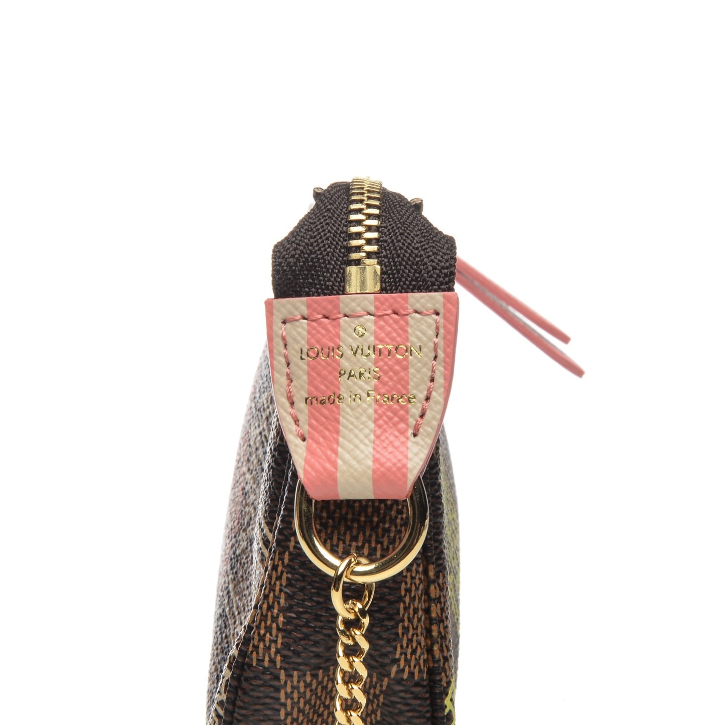 Damier Ebene 2014 Christmas Animation Mini Pochette Accessories