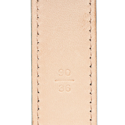 Louis Vuitton Vernis 25mm Phoenix Belt 90 36 Blue Galactic 5 of 7