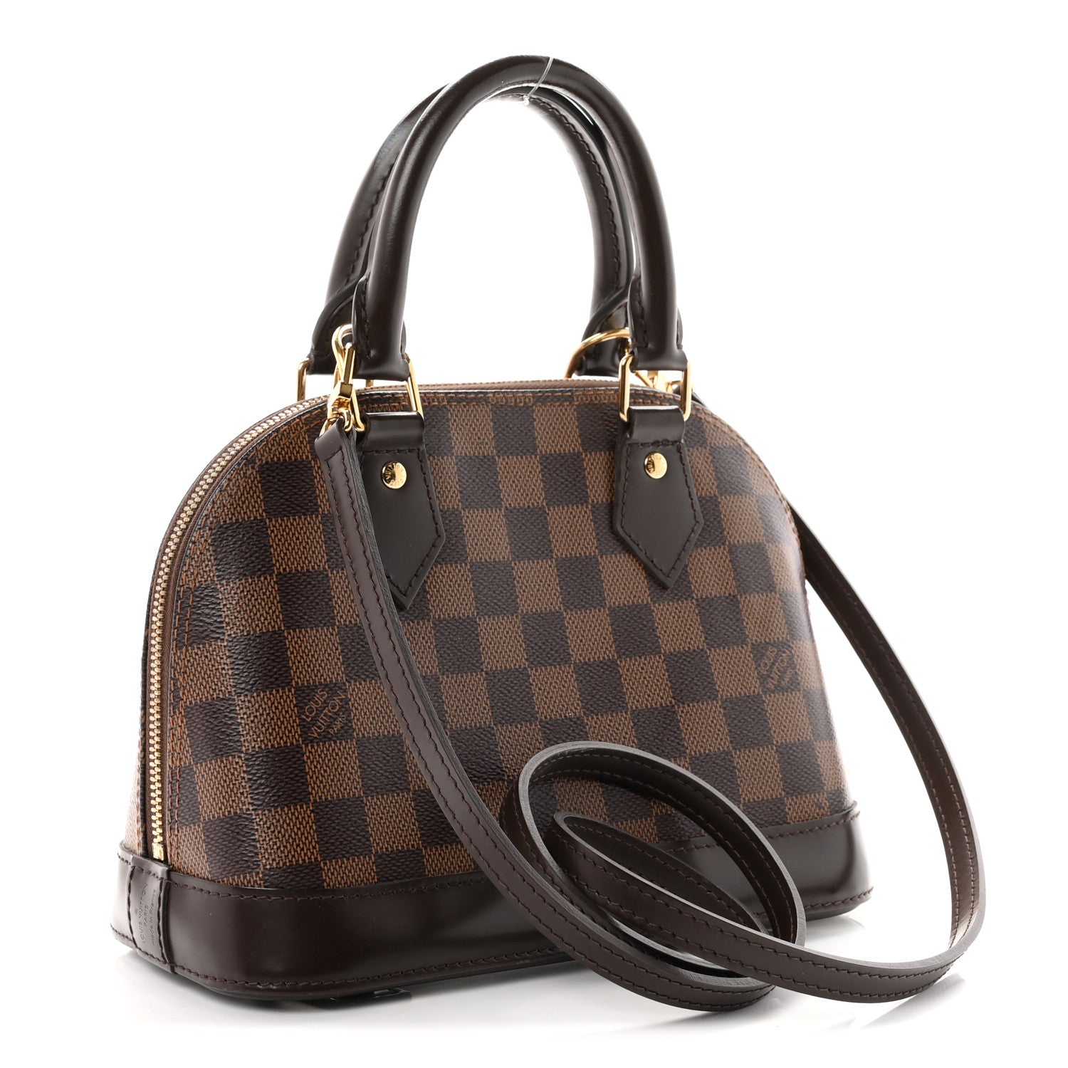 Louis Vuitton Damier Ebene Alma BB 2 of 9