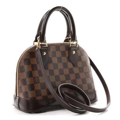 Louis Vuitton Damier Ebene Alma BB 2 of 9