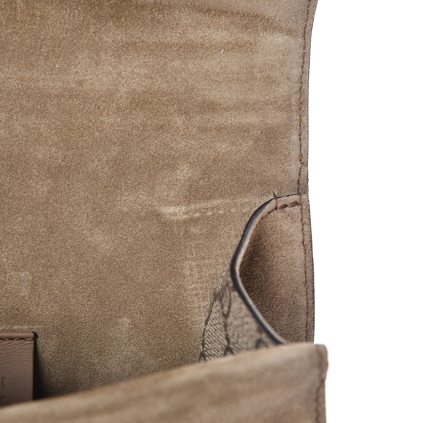 GG Supreme Monogram Mini Dionysus Shoulder Bag Taupe