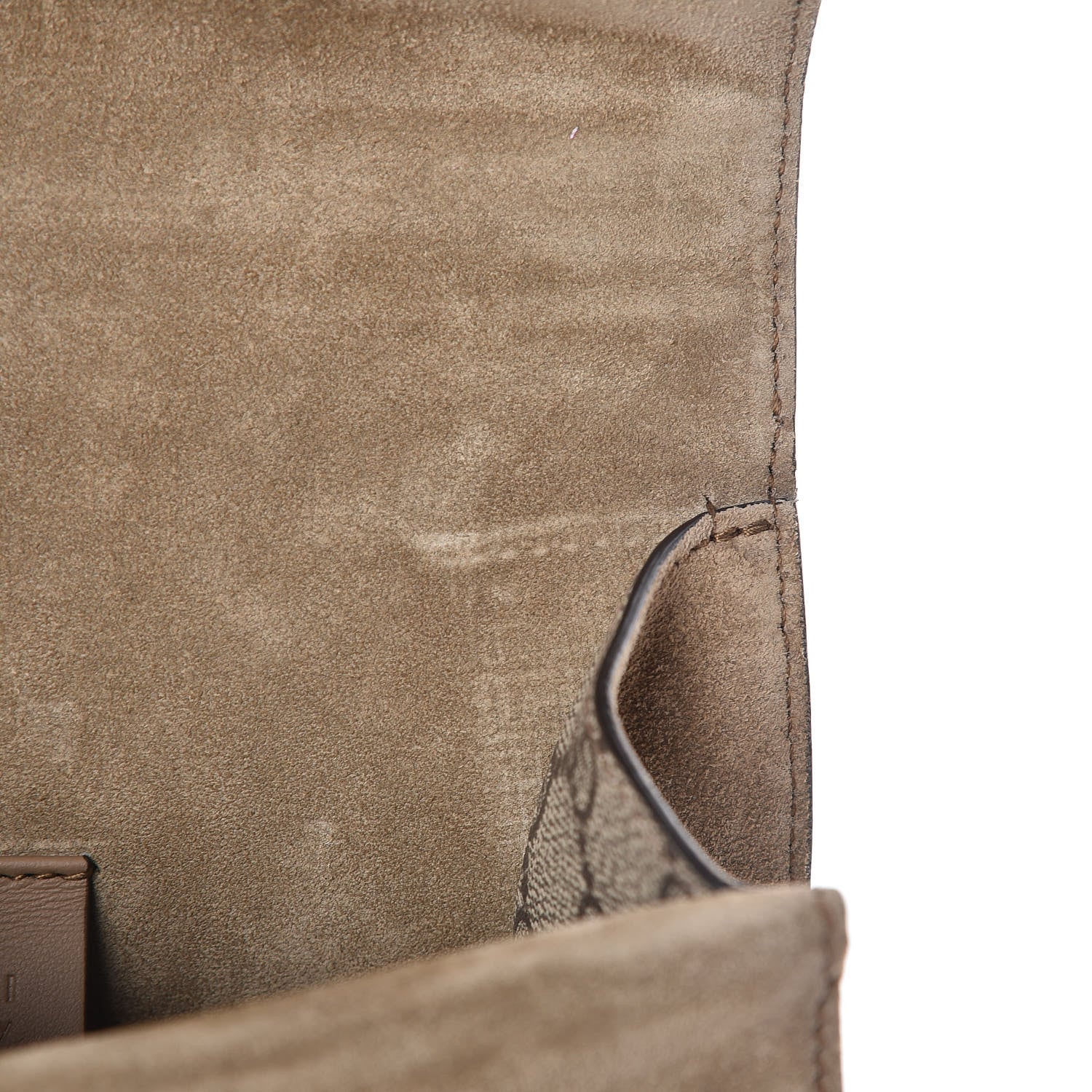 Gucci GG Supreme Monogram Mini Dionysus Shoulder Bag Taupe 9 of 12