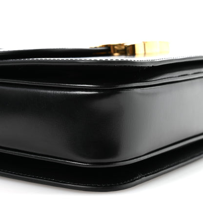 Celine Shiny Calfskin Medium Triomphe Black 11 of 13
