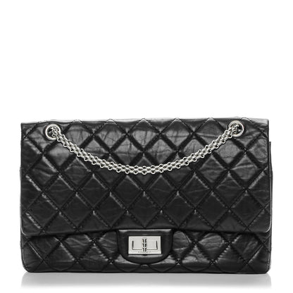Chanel Aged Calfskin Quilted Mobile Art 2.55 Reissue 227 Flap Black 1 of 9