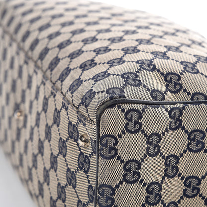 Gucci GG Monogram Web Pop Tote Navy 10 of 11