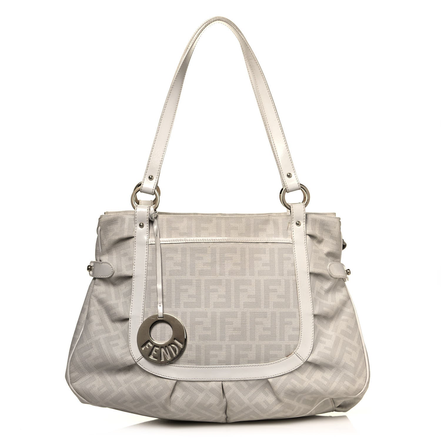 Fendi Zucca Spalmati Large Chef Shopper Tote White 1 of 18