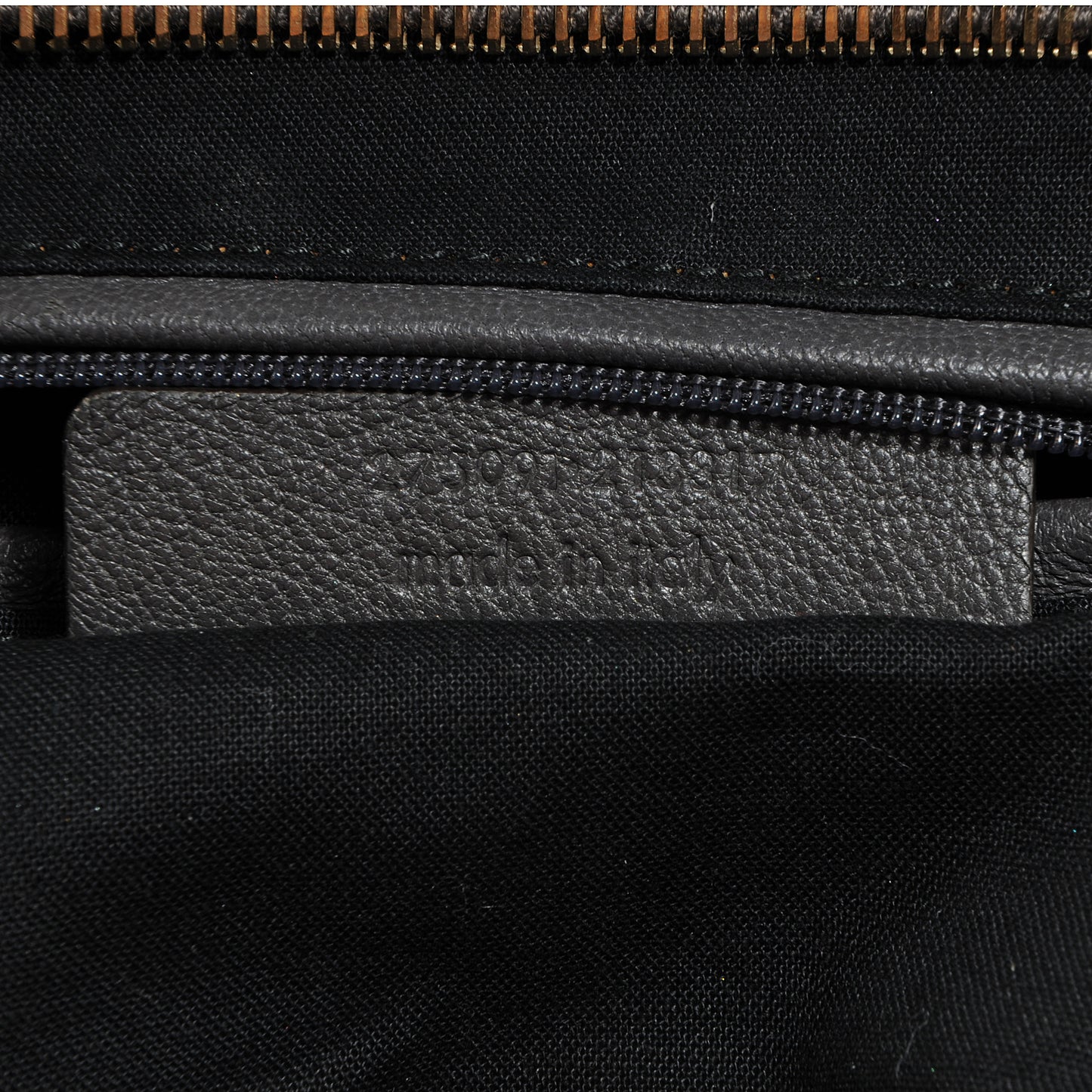Leather Large Cabas ChYc Bag Grey