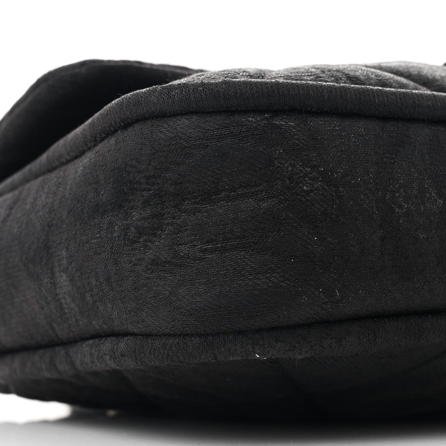 Coated Canvas Quilted Le Marais Flap Black